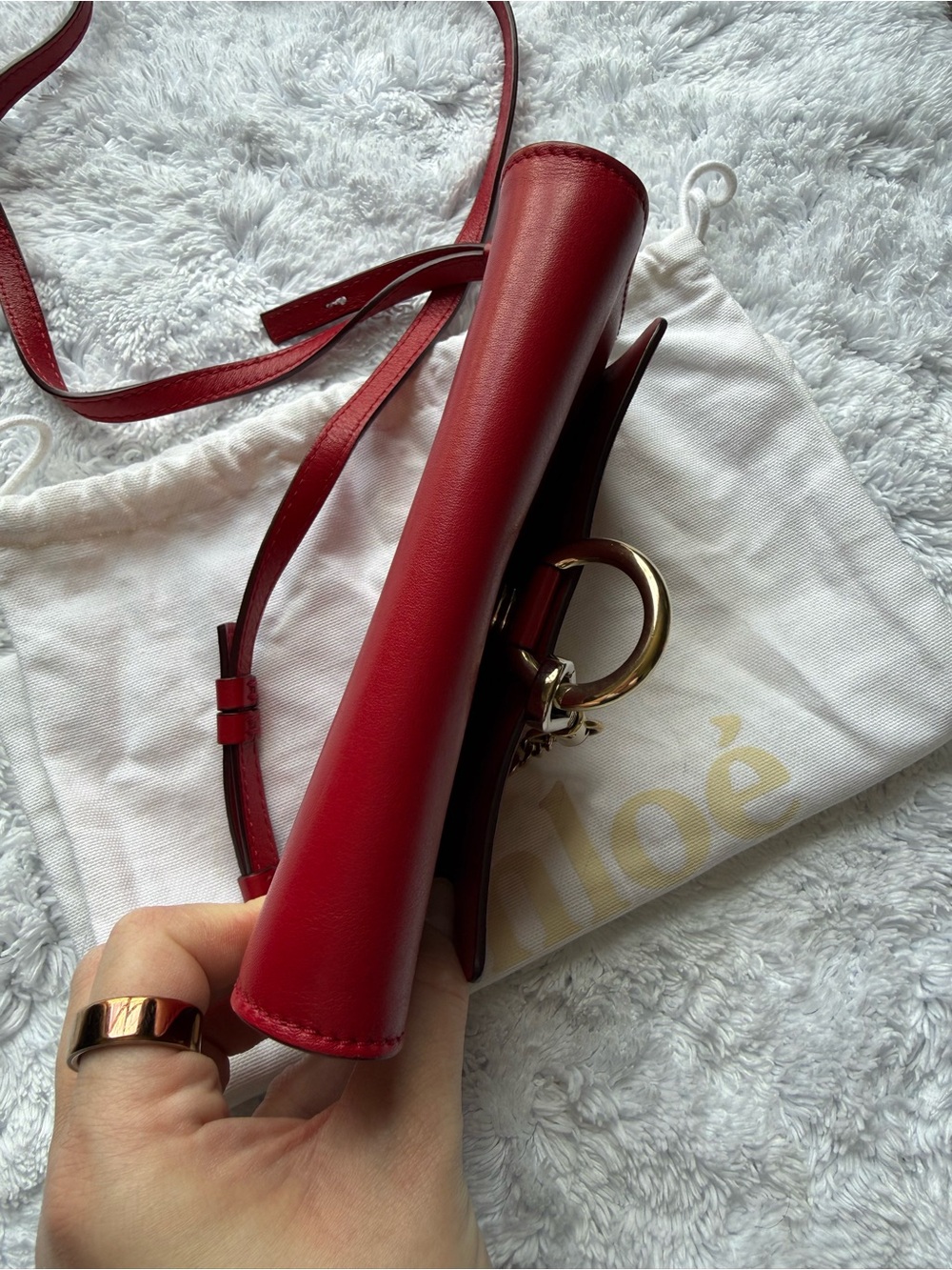 Chloé Mini Faye Crossbody Bag - Picture 4 of 10